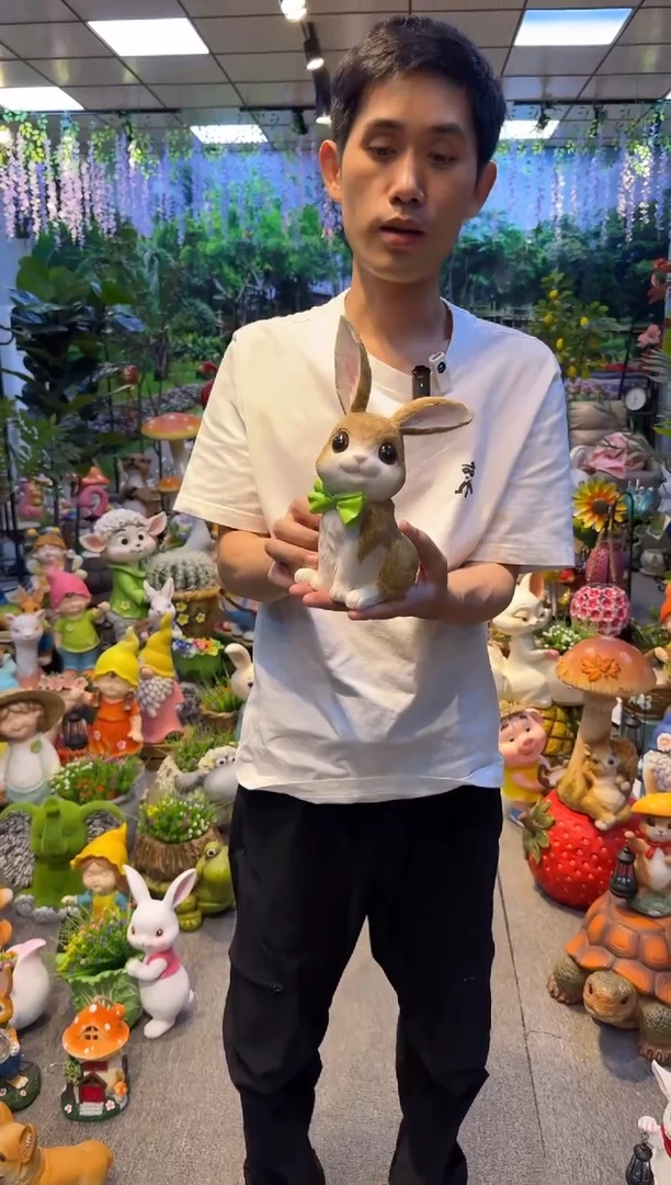 陶瓷花园庭院摆件&00&
