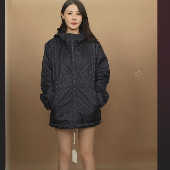 95新 LouisVuitton/路易威登 双面外套50码黑色/250922ZPXFD02