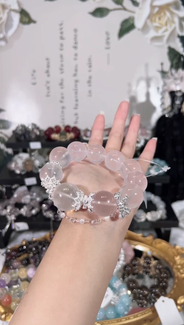 【闪购商品】水晶手链未镶嵌天然水晶默认微瑕 多样性发货发其一