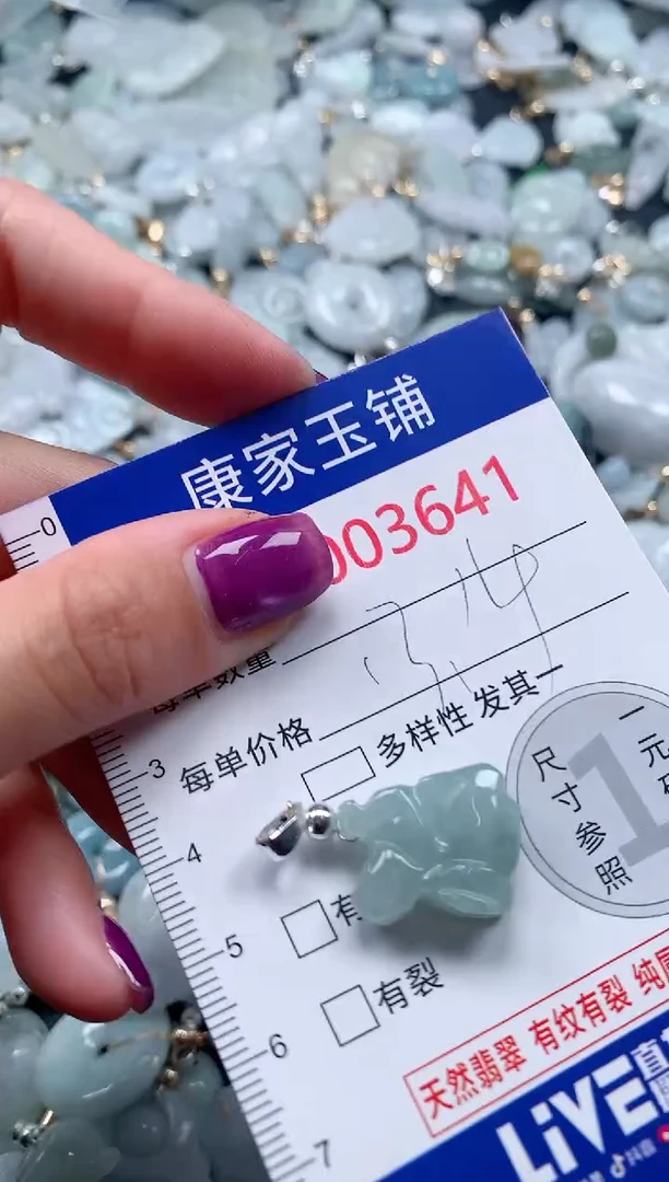 颈饰未镶嵌翡翠3641