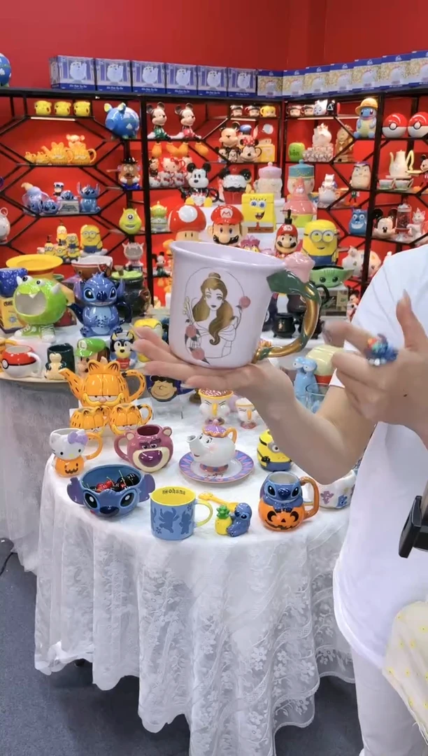 【闪购商品】1@@家用水杯陶瓷杯子