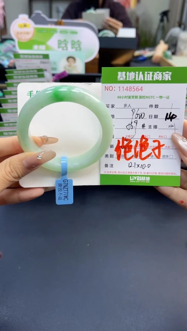 未镶嵌手镯翡翠多人