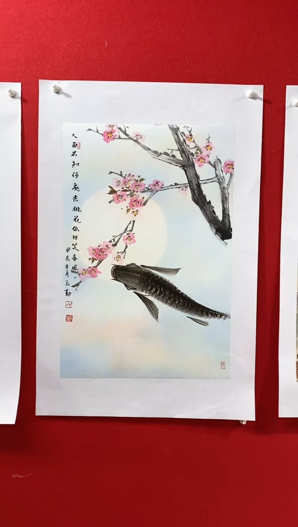 国画国画NYQ杰牛云勤老师作品