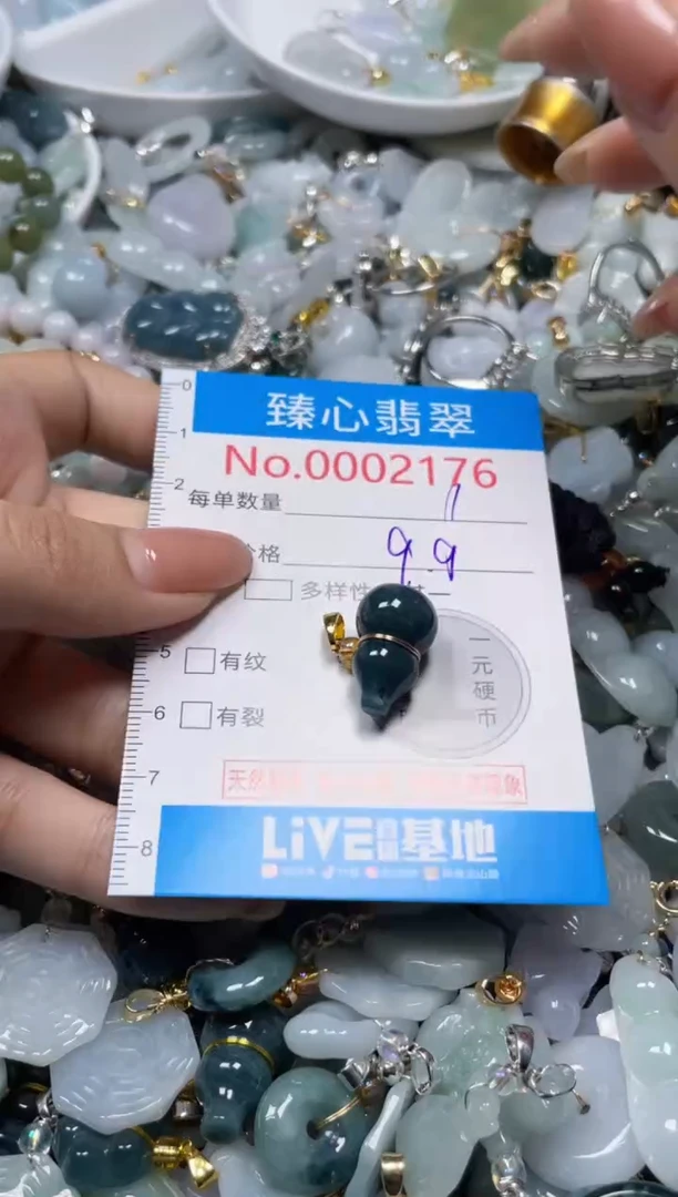 颈饰未镶嵌翡翠2176