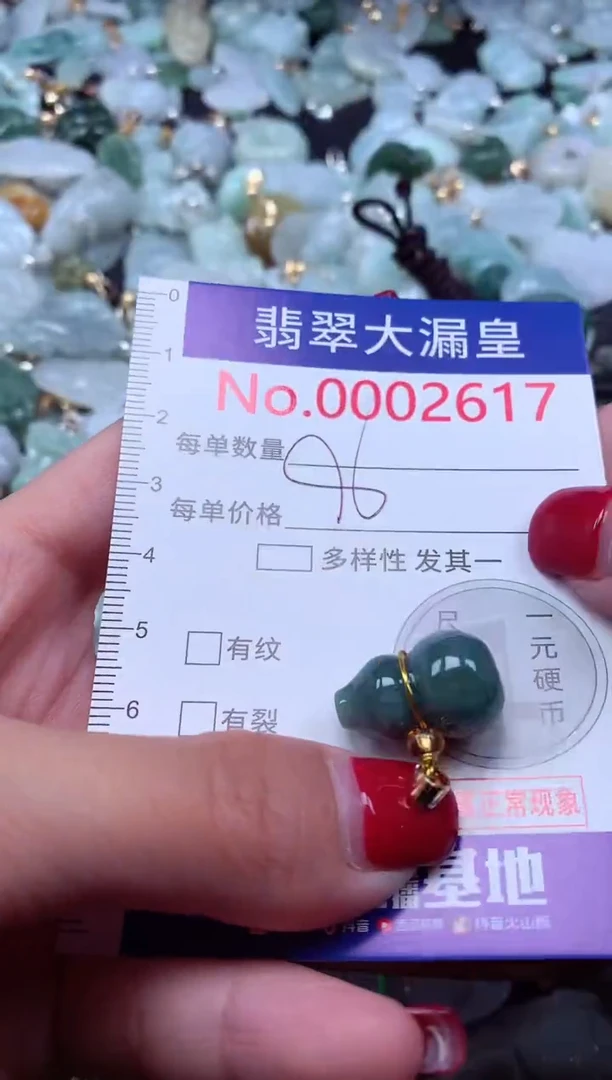 颈饰未镶嵌翡翠2617