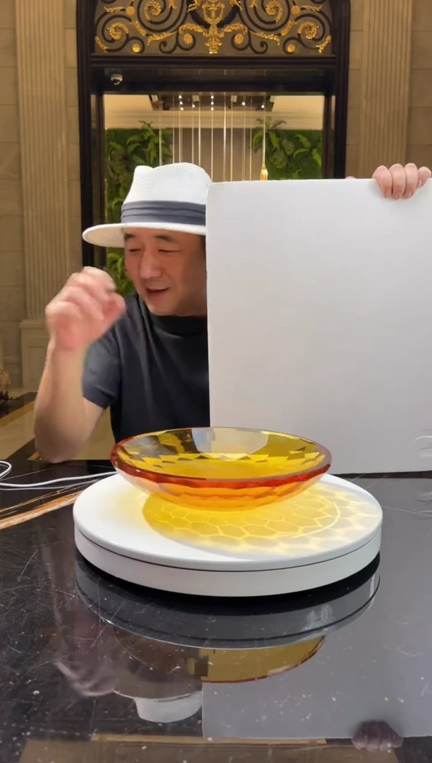 【闪购商品】茶宠AJ05750琥珀色水晶琉璃