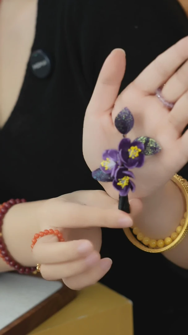 刺绣闪购纯手工非遗国风饰品