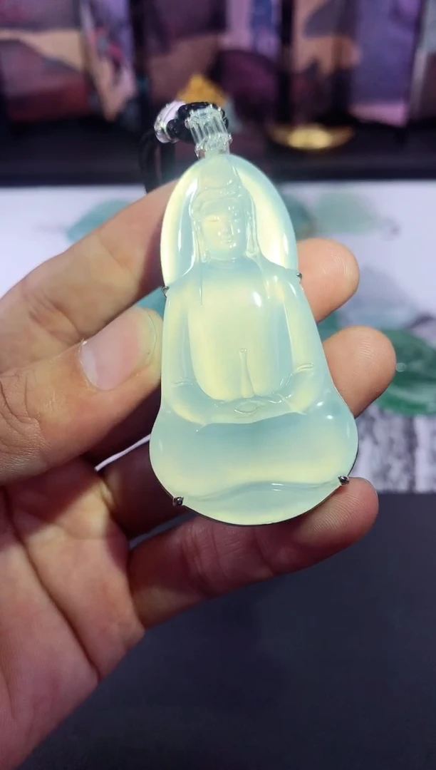 颈饰未镶嵌翡翠天然A货翡翠 定制翡翠 定金3