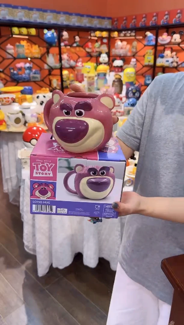 瓷片@@草莓熊陶瓷杯（礼盒）