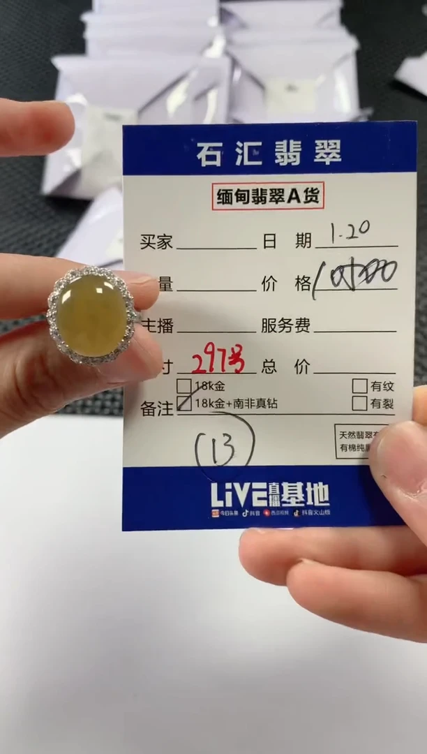 【闪购商品】翡翠颈饰18K金镶嵌11111111