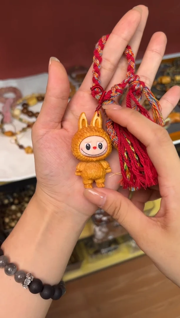 非洲檀香无事牌017拉布布手机挂