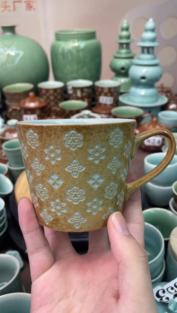 瓷特价福利 微瑕 慧仙青瓷