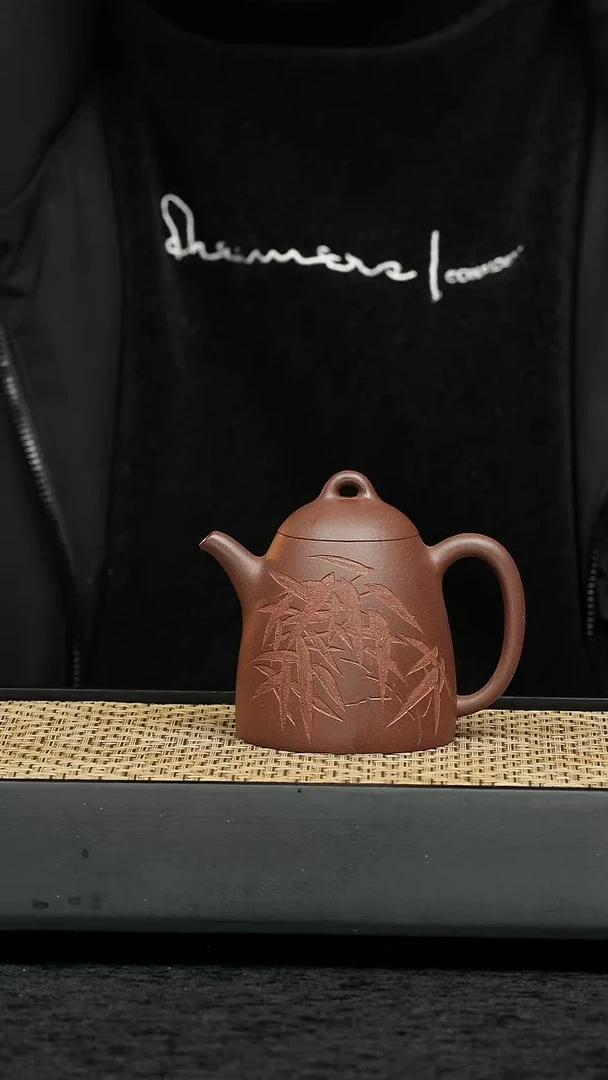 茶壶紫砂五堂 子冶秦权-竹