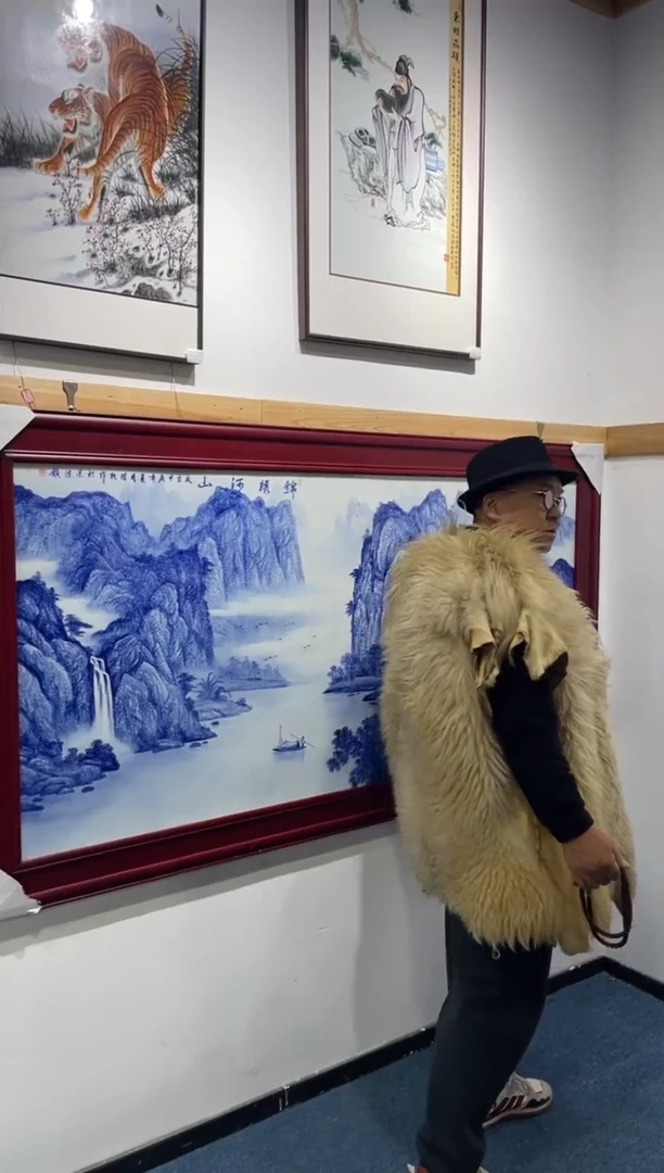 瓷锦绣河山190x102cm