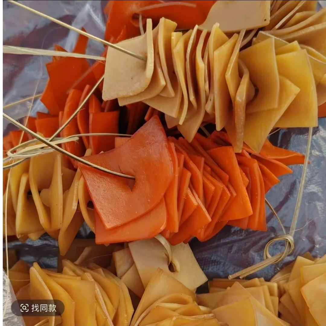 四川大竹特产串串豆腐干家乡的味道下酒菜