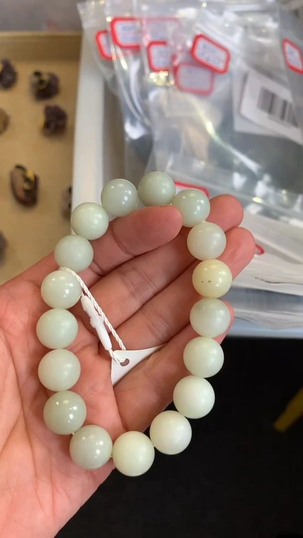 和田玉未镶嵌把件12mm单圈（2号）