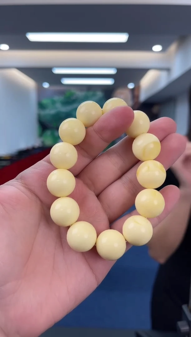 未镶嵌蜜蜡手链手链
