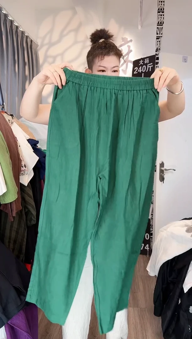 亚麻大码女装系列。