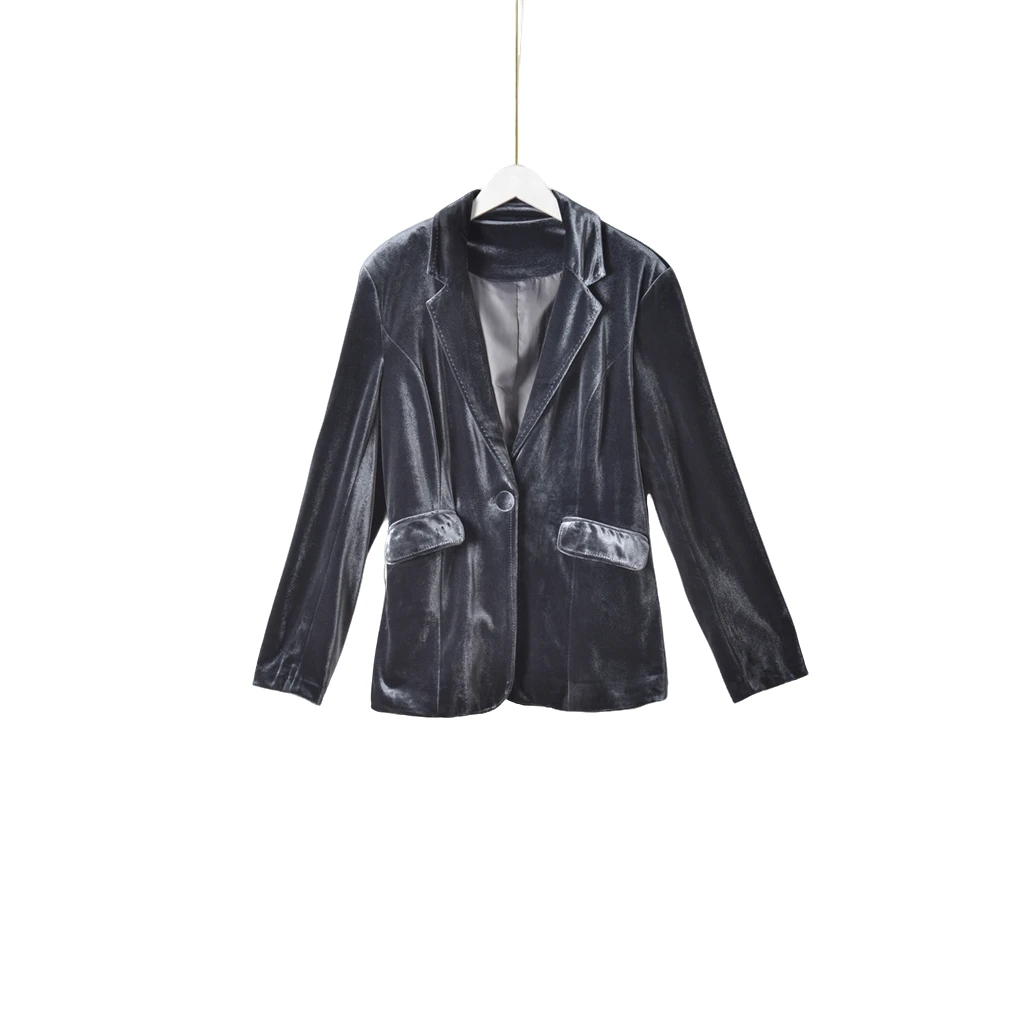 GPC4【专柜捡漏F-2】深圳中高端女装OLSC-外套1135-灰色正码