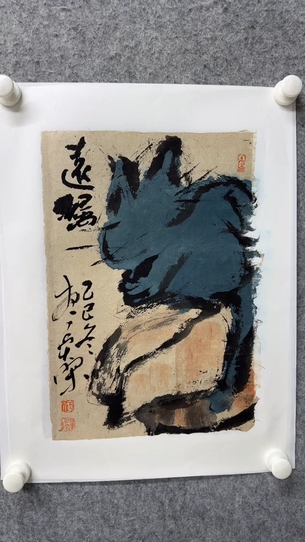 国画写意画花鸟画手绘