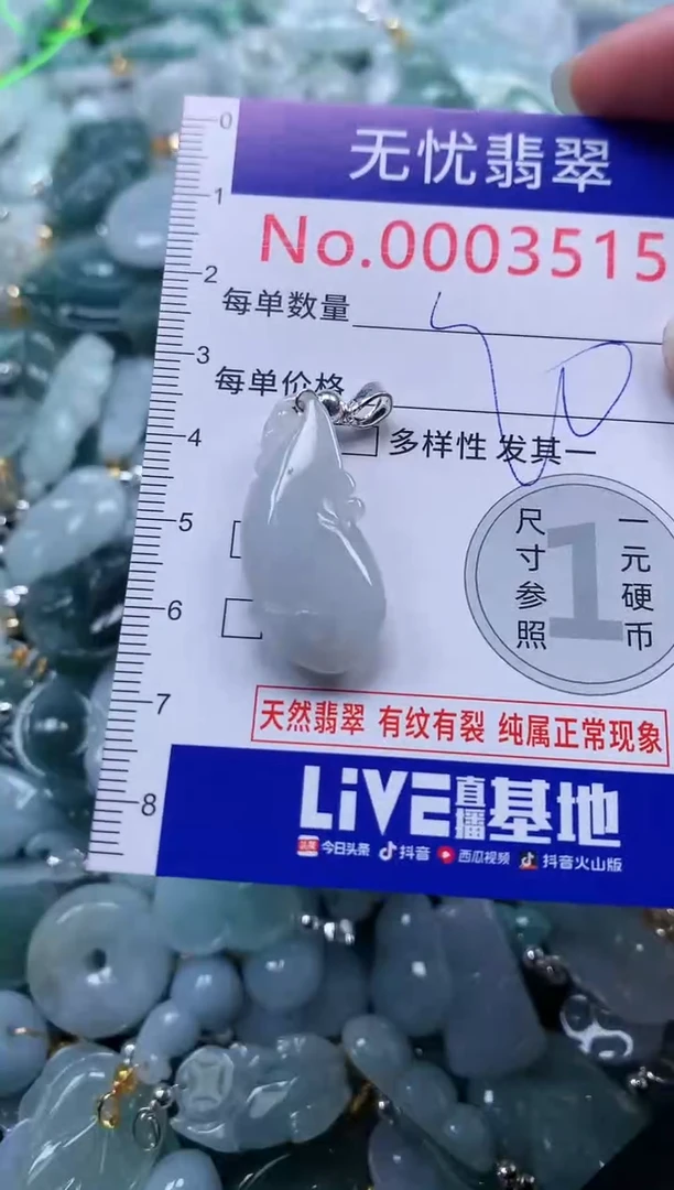 颈饰未镶嵌翡翠3515