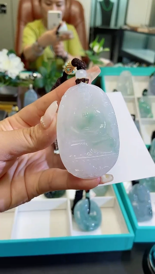 颈饰未镶嵌翡翠缅甸天然翡翠