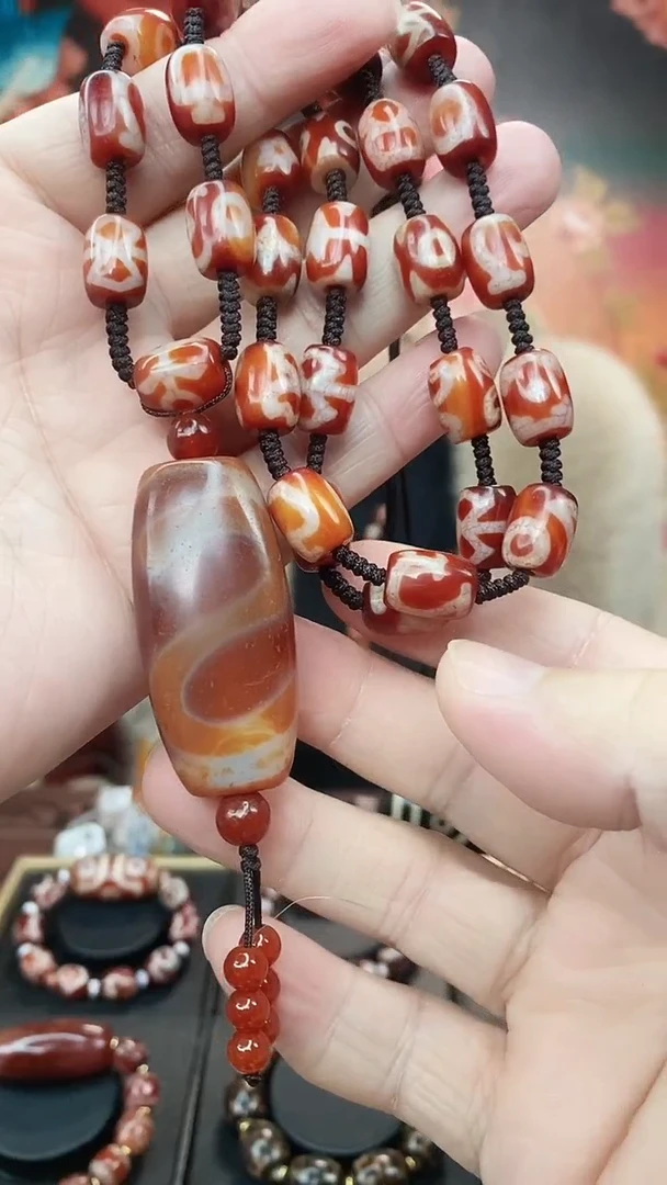 【闪购商品】玛瑙/玉髓吊坠未镶嵌玛瑙金钱钩吊坠