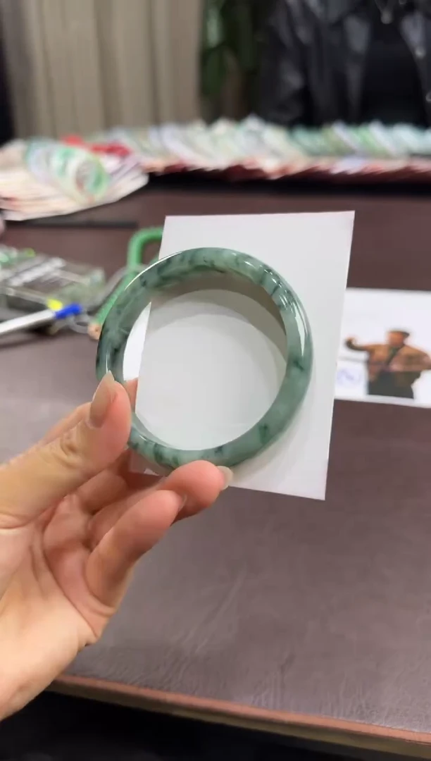 未镶嵌手镯翡翠MN11228-5