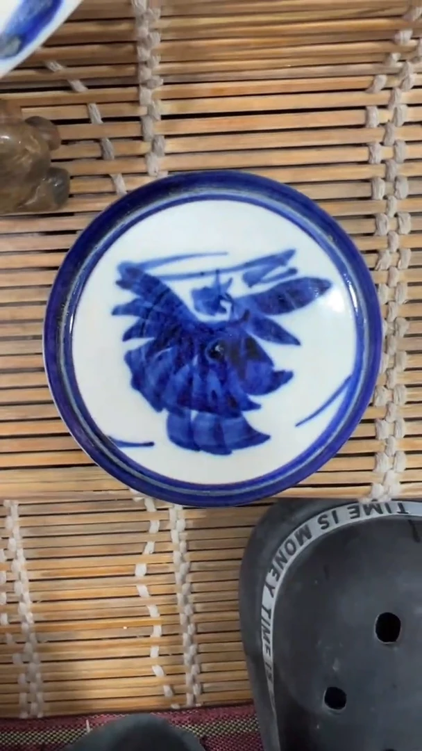 瓷片手绘，手绘，瓷器