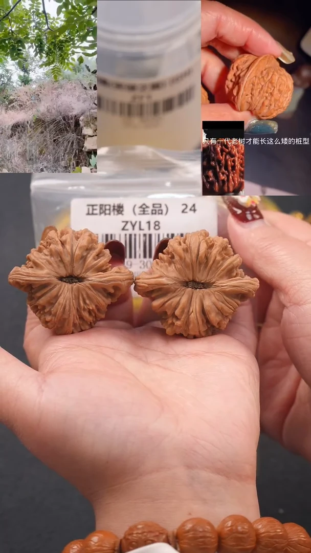 【闪购商品】文玩核桃吊坠49平谷正阳楼（全品楼王）