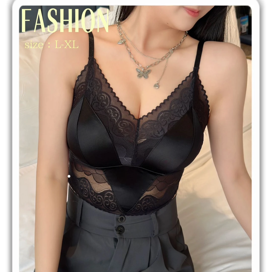 773#法式宫廷风·二合一丝感打底内衣