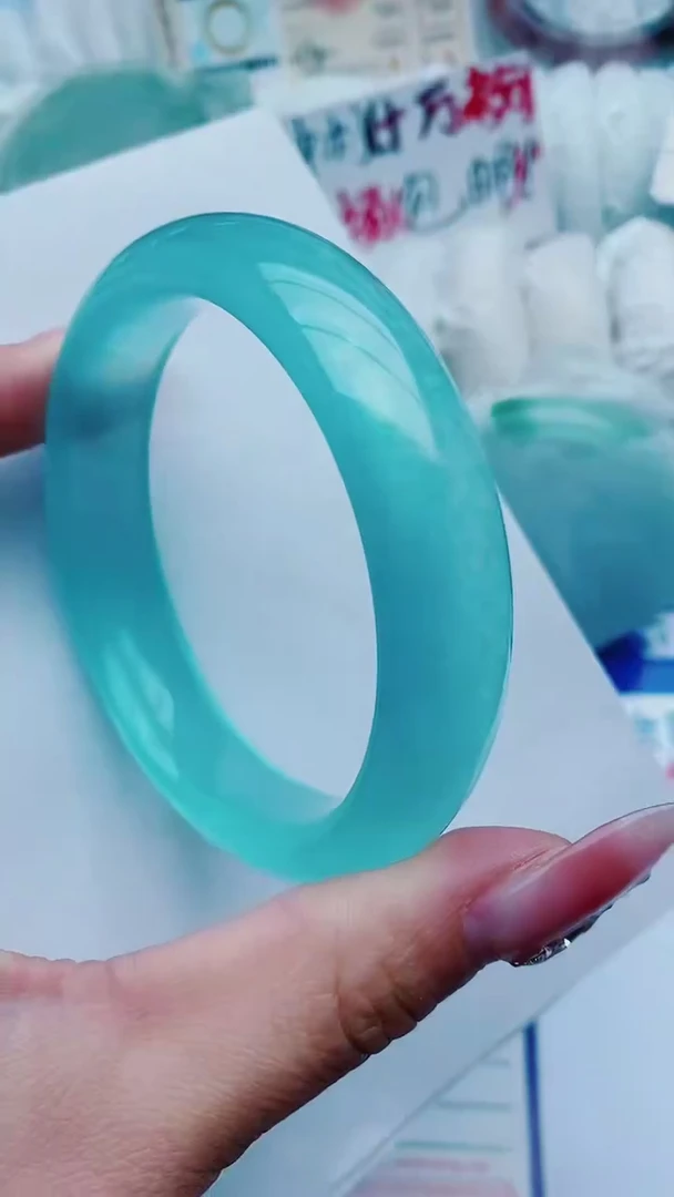 【闪购商品】石英质玉手镯未镶嵌D21-58-60