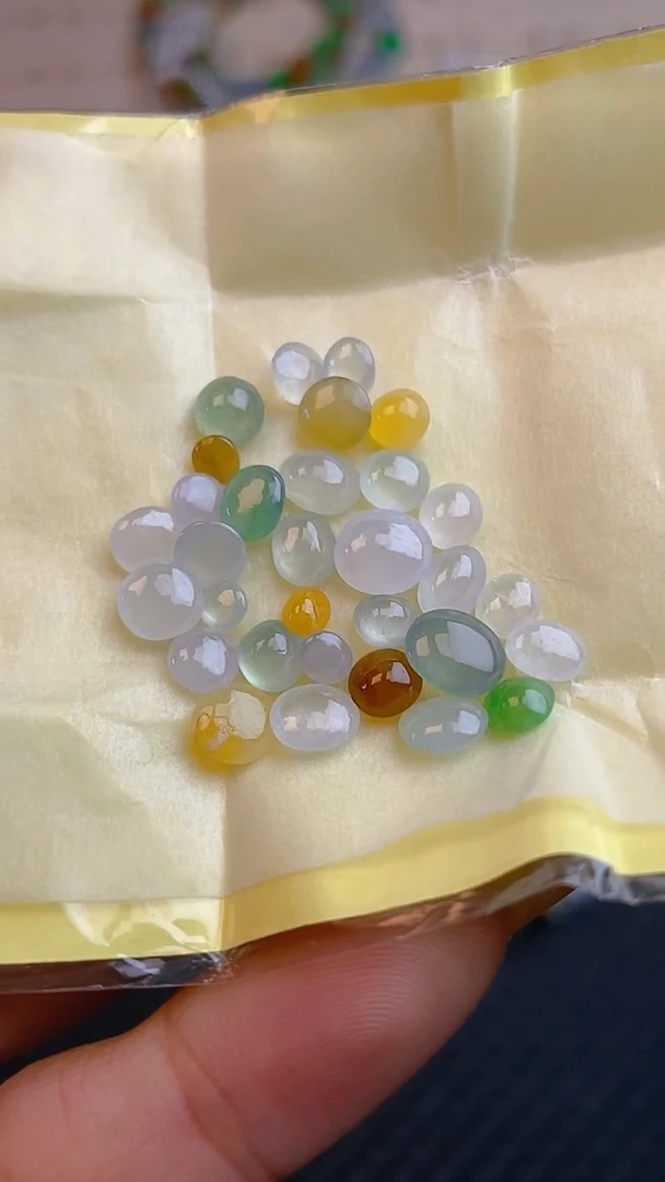 【闪购商品】翡翠耳饰未镶嵌天然A货翡翠208