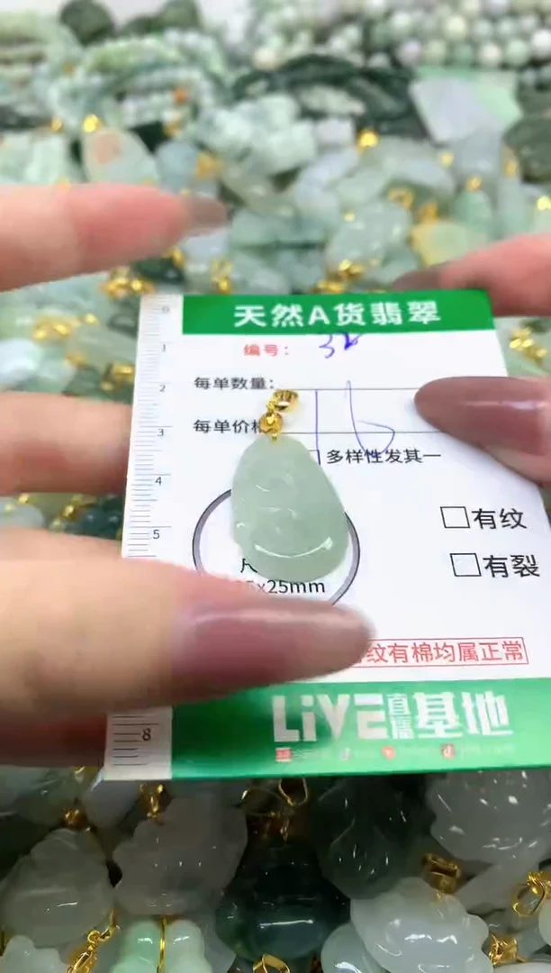 颈饰未镶嵌翡翠纯天然缅甸A货翡翠