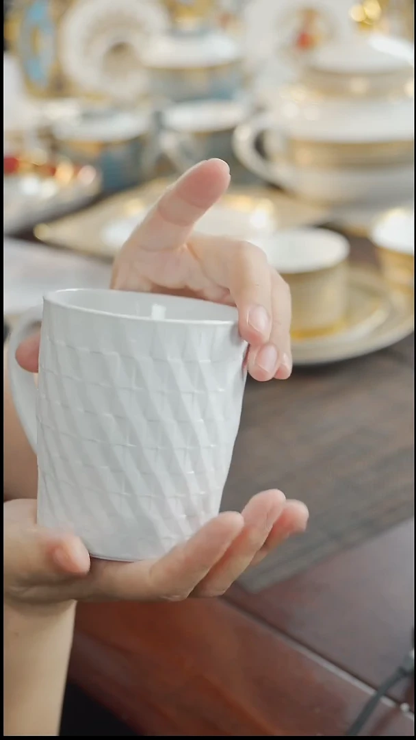 瓷片马克杯