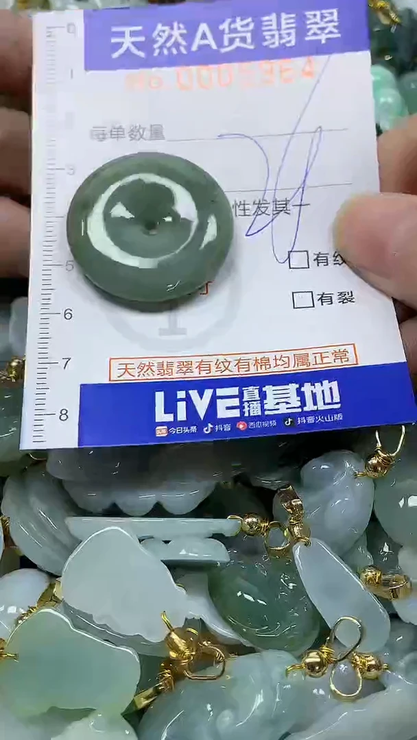 颈饰未镶嵌翡翠纯天然a货翡翠