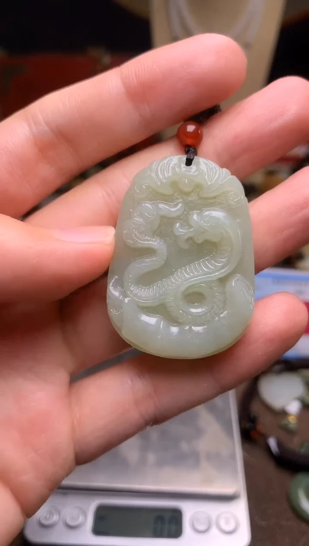 颈饰未镶嵌和田玉新疆料青海料清水和田玉吊坠