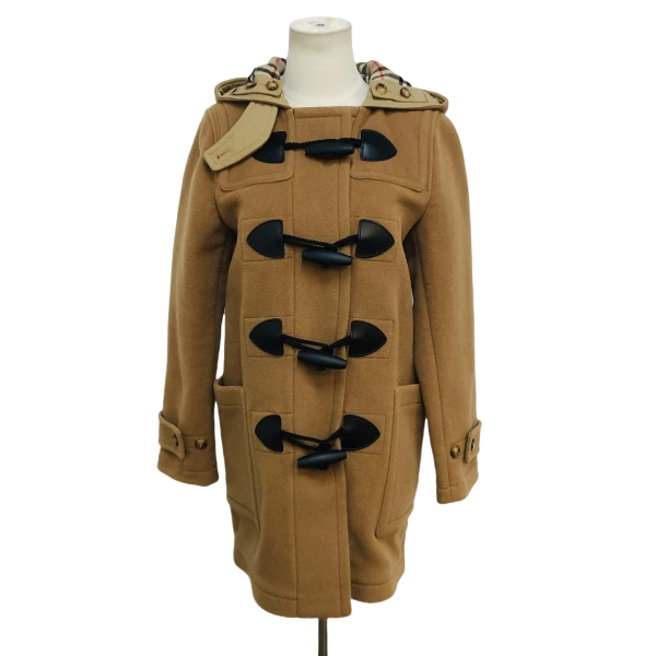 妃鱼/博柏利/绵羊毛/大衣/95新/琳二一一