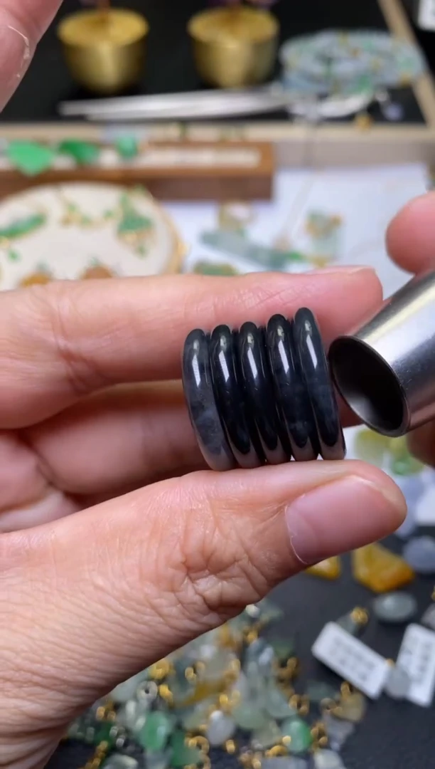 翡翠未镶嵌颈饰净货多样发一38264