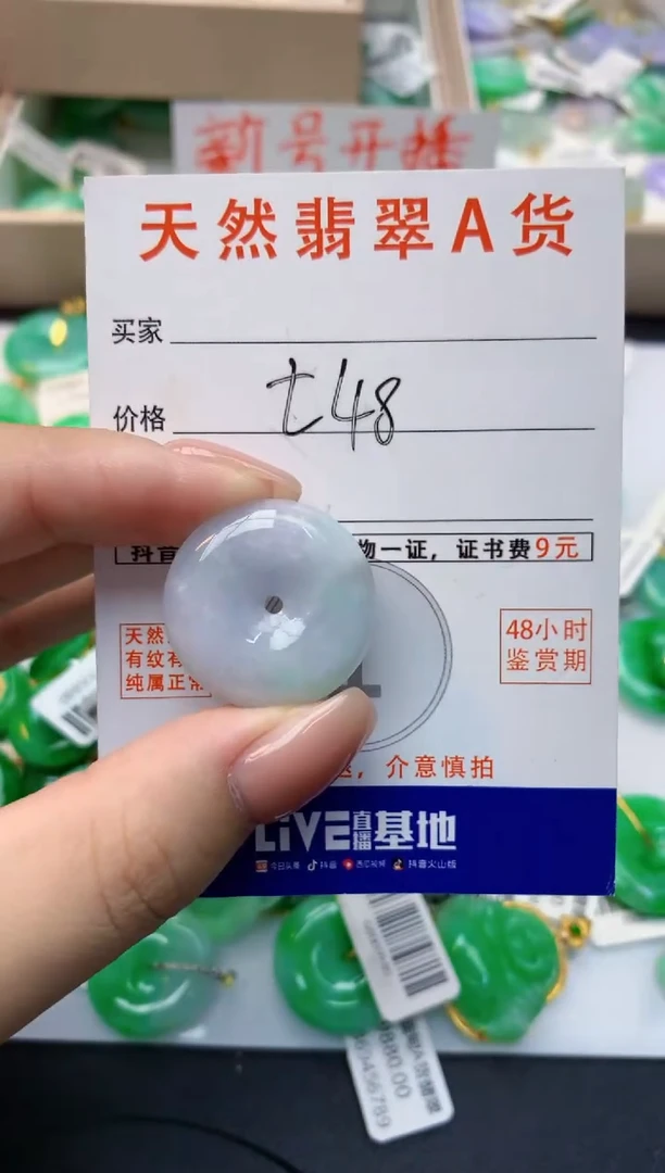 颈饰未镶嵌翡翠天然缅甸A货翡翠