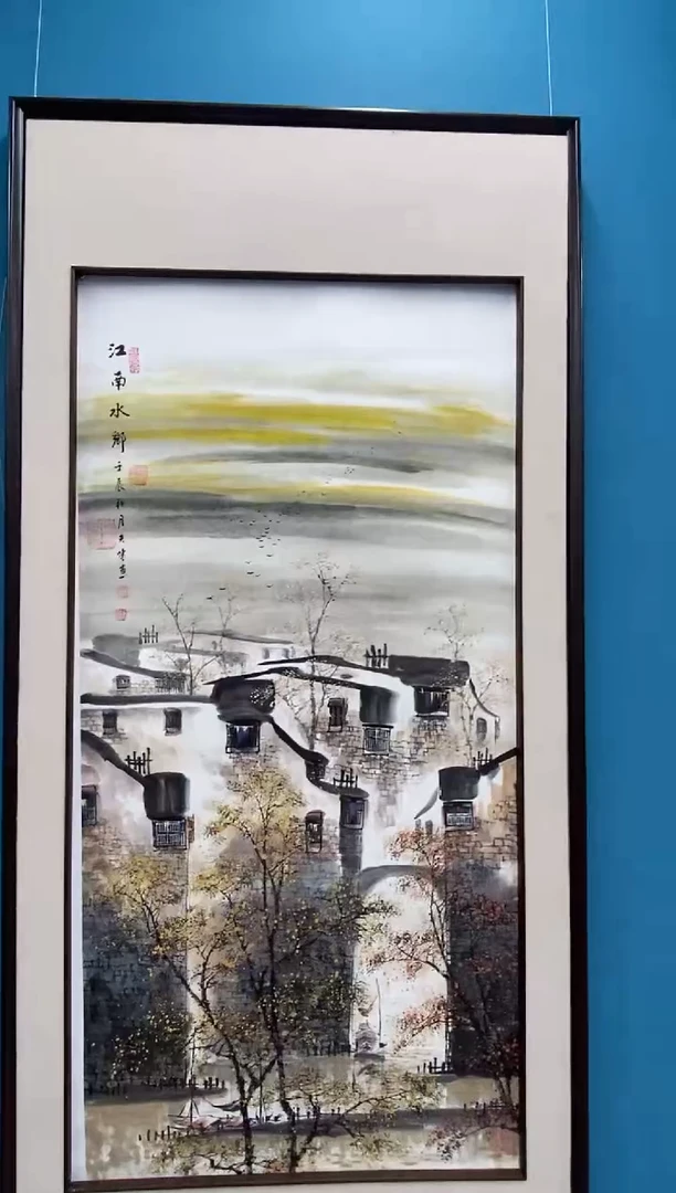 【闪购商品】国画2.1-王夫怀-四尺山水57