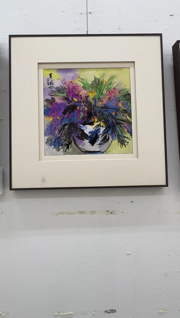 国画XH-1平尺-瓶画