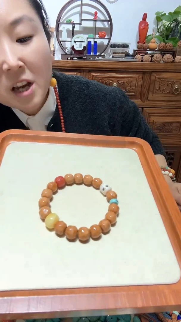 手串猴头核桃精品无相单圈