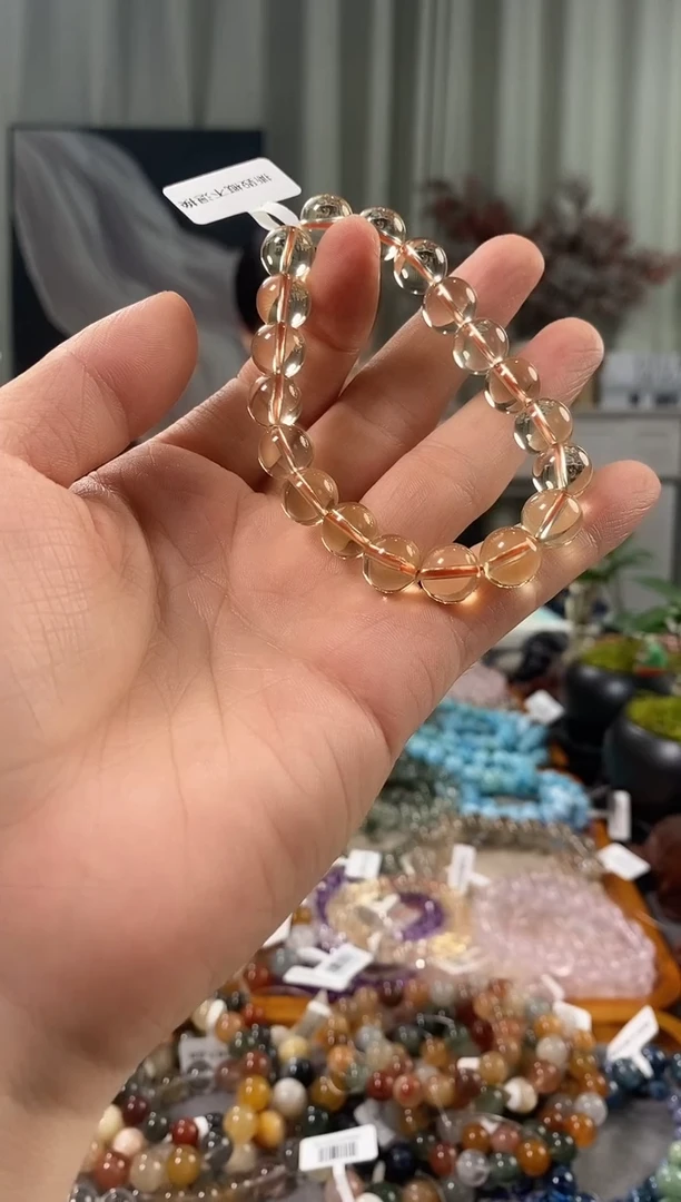 未镶嵌手链水晶s****Q黄水晶