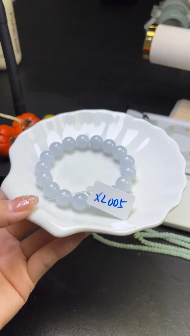 未镶嵌挂件翡翠发一件手串XL005