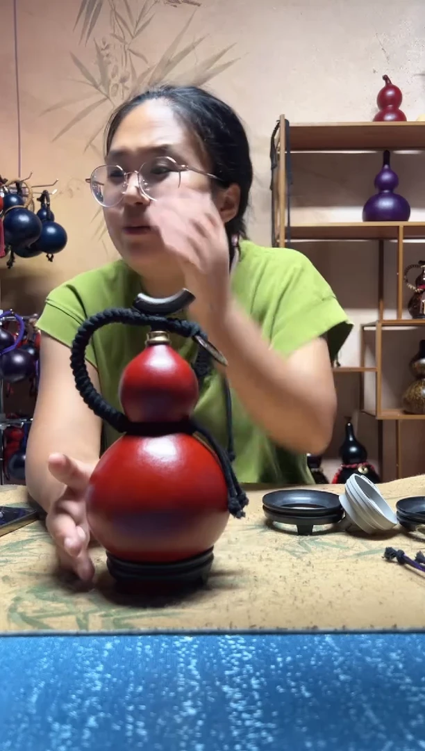 037--大漆酒葫芦--500ML