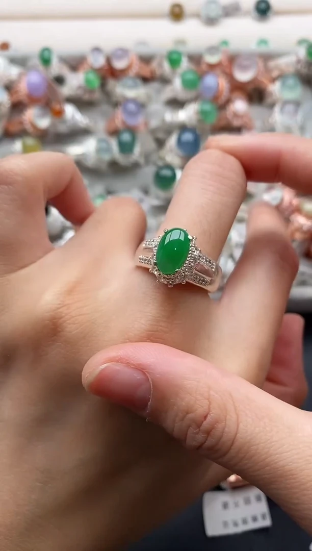 未镶嵌戒指翡翠3333333+9