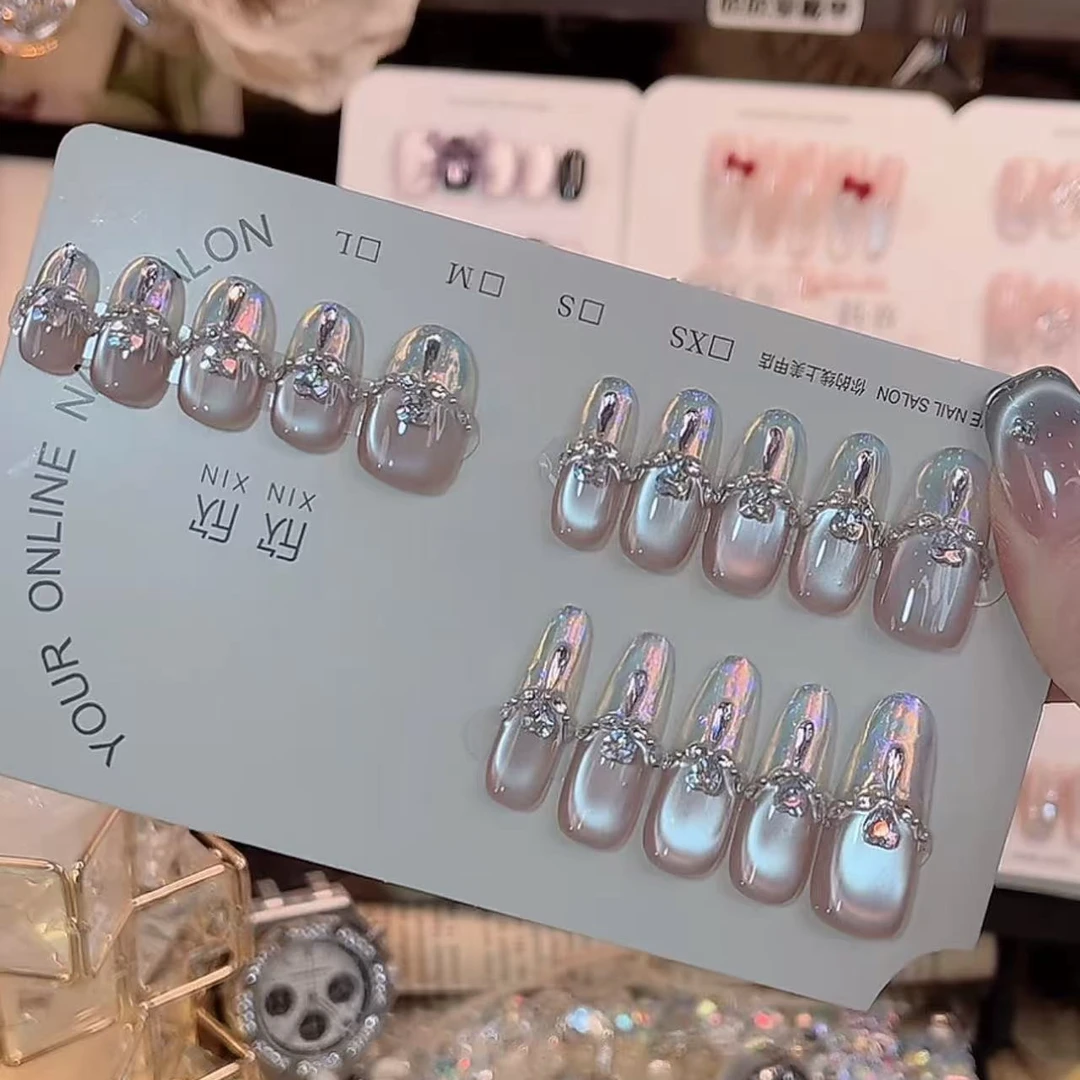 人鱼的故事- painted clear bow 纯手工穿戴甲 10片装