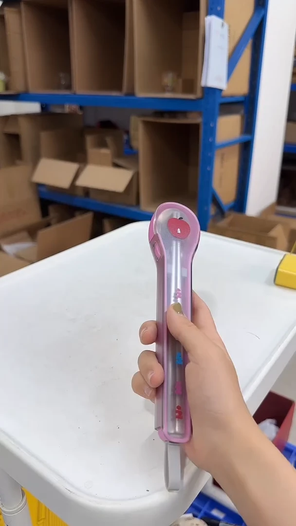 瓷片粉色苹果便携筷勺