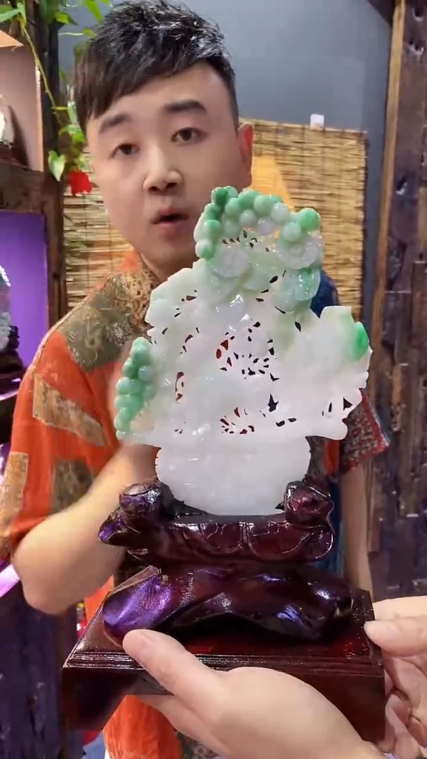 定制翡翠未镶嵌03/0530/W/花